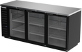 Beverage Air BB78HC-1-FG-B Back Bar Cabinet, Refrigerated