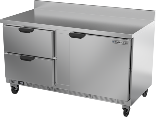 Beverage Air WTFD60AHC-2-FIP Freezer Counter, Work Top