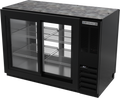 Beverage Air BB48HC-1-GS-F-PT-B Back Bar Cabinet, Refrigerated, Pass-Thru