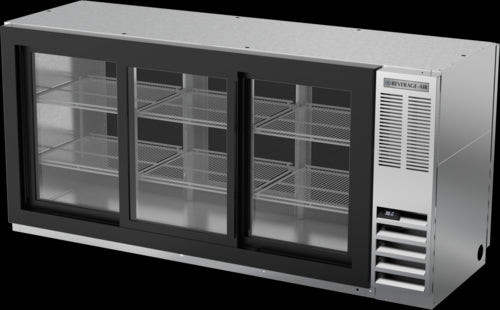 Beverage Air BB72HC-1-GS-F-PT-S Back Bar Cabinet, Refrigerated, Pass-Thru