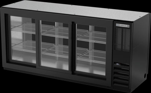 Beverage Air BB72HC-1-GS-F-PT-B Back Bar Cabinet, Refrigerated, Pass-Thru