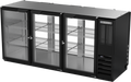 Beverage Air BB72HC-1-G-PT-B Back Bar Cabinet, Refrigerated, Pass-Thru
