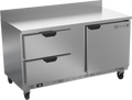Beverage Air WTFD60AHC-2 Freezer Counter, Work Top