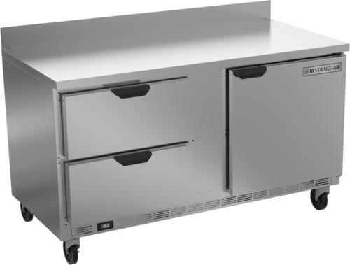 Beverage Air WTFD60AHC-2 Freezer Counter, Work Top