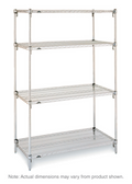 Metro A466C Shelving Unit, Wire