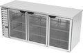 Beverage Air BB78HC-1-FG-S Back Bar Cabinet, Refrigerated
