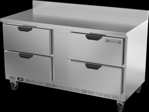 Beverage Air WTFD60AHC-4-FIP Freezer Counter, Work Top