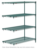Metro AA436K3 Shelving Unit, Wire