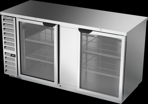 Beverage Air BB68HC-1-FG-S Back Bar Cabinet, Refrigerated