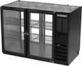 Beverage Air BB48HC-1-FG-PT-B Back Bar Cabinet, Refrigerated, Pass-Thru