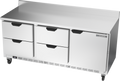 Beverage Air WTRD72AHC-4-FIP Refrigerated Counter, Work Top