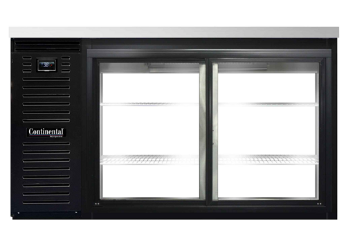 Continental BB59NSGDPT Back Bar Cabinet, Refrigerated, Pass-Thru