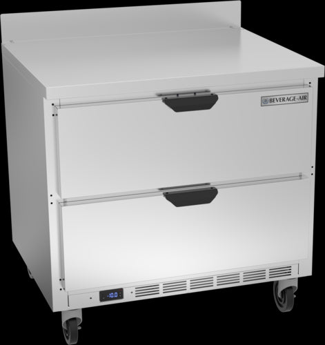Beverage Air WTFD36AHC-2 Freezer Counter, Work Top