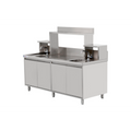 Omcan 48405 Underbar Ice Bin/Cocktail Station, Blender Station