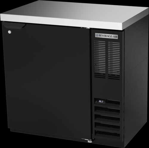 Beverage Air BB36HC-1-F-B-27 Back Bar Cabinet, Refrigerated