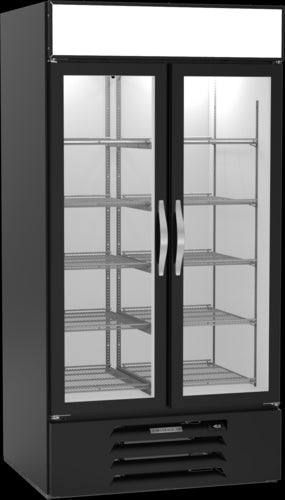 Beverage Air MMF35HC-1-B Freezer, Merchandiser