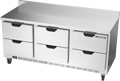 Beverage Air WTRD72AHC-6-FIP Refrigerated Counter, Work Top