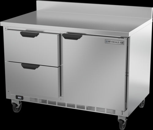Beverage Air WTRD48AHC-2-FIP Refrigerated Counter, Work Top