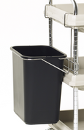 Metro BCWB2D Trash Receptacle, for Bus Cart