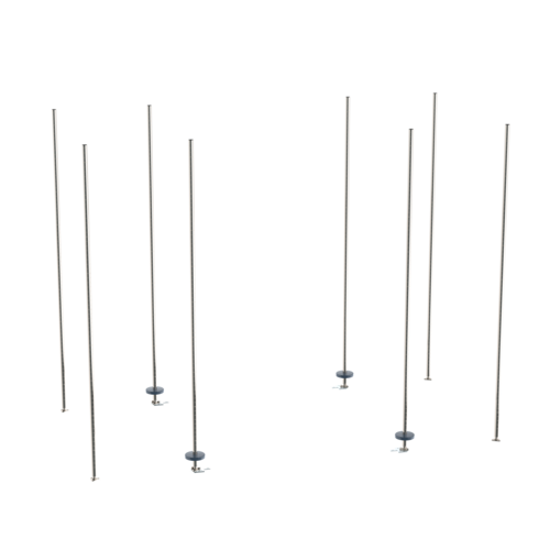 Metro BTES Track Shelving Kit