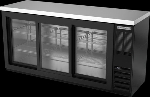 Beverage Air BB72HC-1-GS-B-27 Back Bar Cabinet, Refrigerated