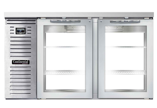 Continental BB59NSSGDPT Back Bar Cabinet, Refrigerated, Pass-Thru