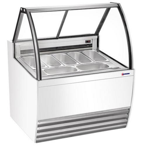 Omcan 47571 Display Case, Dipping, Gelato