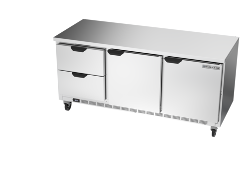 Beverage Air WTRD72AHC-2-FLT Refrigerated Counter, Work Top