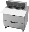 Beverage Air SPED36HC-08C-2 Refrigerated Counter, Sandwich / Salad Unit