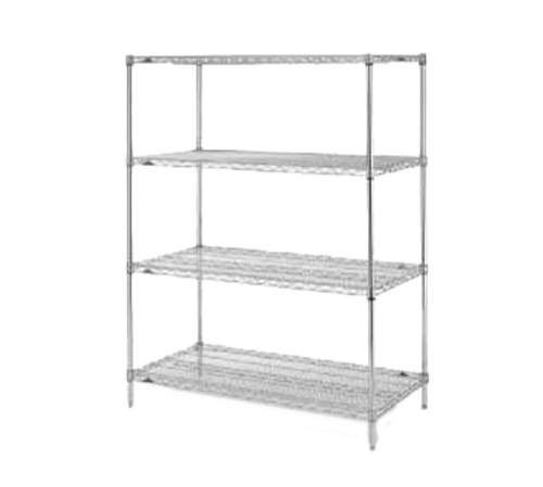 Metro EZ2448NC-4 Shelving Unit, Wire