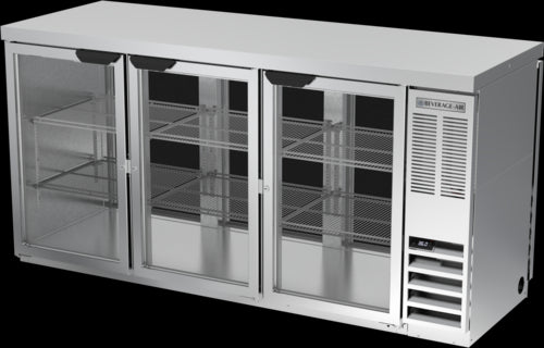Beverage Air BB72HC-1-G-PT-S-27 Back Bar Cabinet, Refrigerated, Pass-Thru