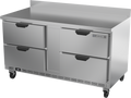 Beverage Air WTFD60AHC-4 Freezer Counter, Work Top