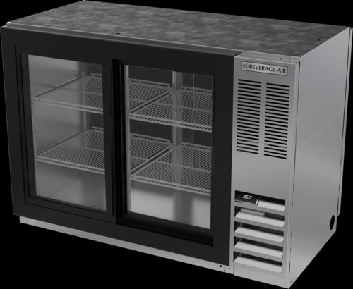Beverage Air BB48HC-1-GS-F-PT-S Back Bar Cabinet, Refrigerated, Pass-Thru