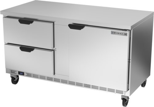 Beverage Air WTRD60AHC-2-FLT Refrigerated Counter, Work Top
