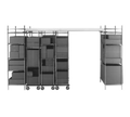 Metro LTTA24C Track Shelving Kit