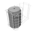 Metro MBQ-C1-17 Plate Cover Carrier