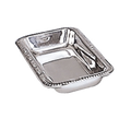 Admiral Craft SCT-9 Relish Dish, Metal