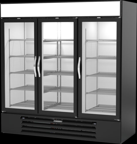 Beverage Air MMRF72HC-1-C-BW Refrigerator Freezer Merchandiser