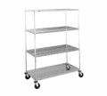 Metro N456BC Cart, Stem Caster