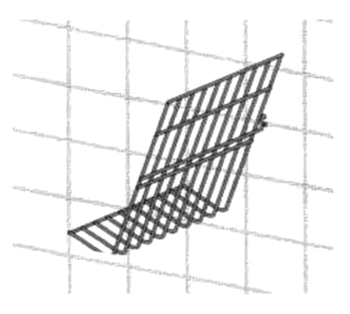 Metro PBA-CHD Shelving, Wall Grid Shelf