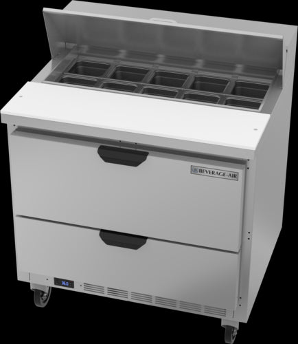 Beverage Air SPED36HC-10-2 Refrigerated Counter, Sandwich / Salad Unit