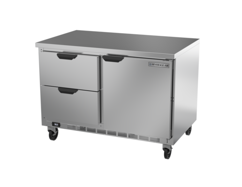 Beverage Air WTRD48AHC-2-FLT Refrigerated Counter, Work Top