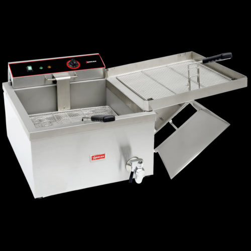 Omcan 48522 Fryer, Electric, Countertop, Full Pot