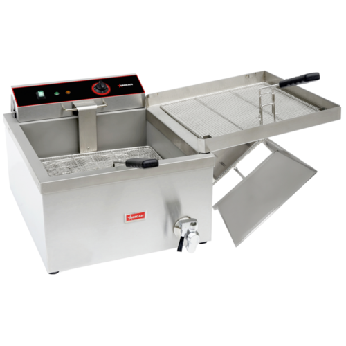 Omcan 48522 Fryer, Electric, Countertop, Full Pot