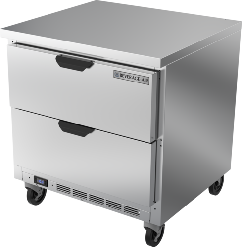 Beverage Air WTFD32AHC-2-FLT Freezer Counter, Work Top