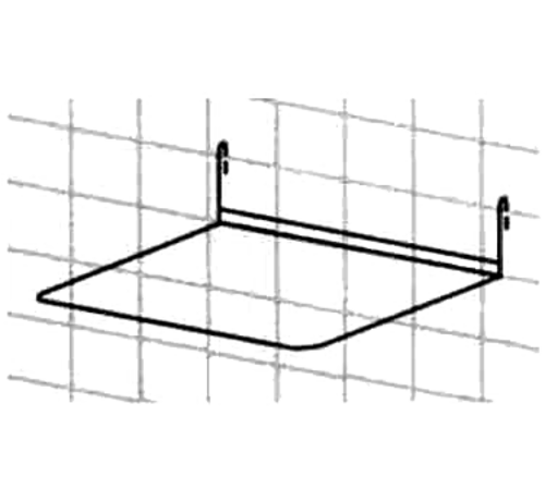 Metro STP3BR Shelving, Wall Grid Shelf