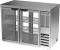 Beverage Air BB48HC-1-G-PT-S-27 Back Bar Cabinet, Refrigerated, Pass-Thru