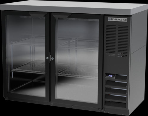 Beverage Air BB48HC-1-FG-B-27 Back Bar Cabinet, Refrigerated