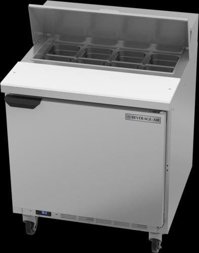 Beverage Air SPE32HC-08 Refrigerated Counter, Sandwich / Salad Unit