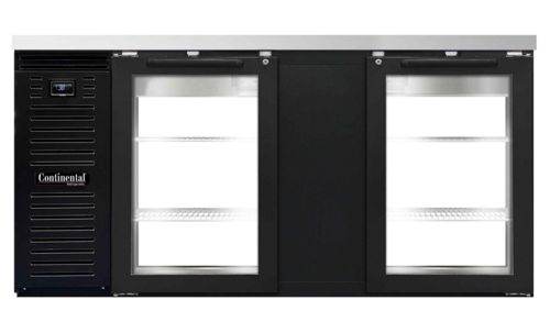 Continental BB69NGDPT Back Bar Cabinet, Refrigerated, Pass-Thru